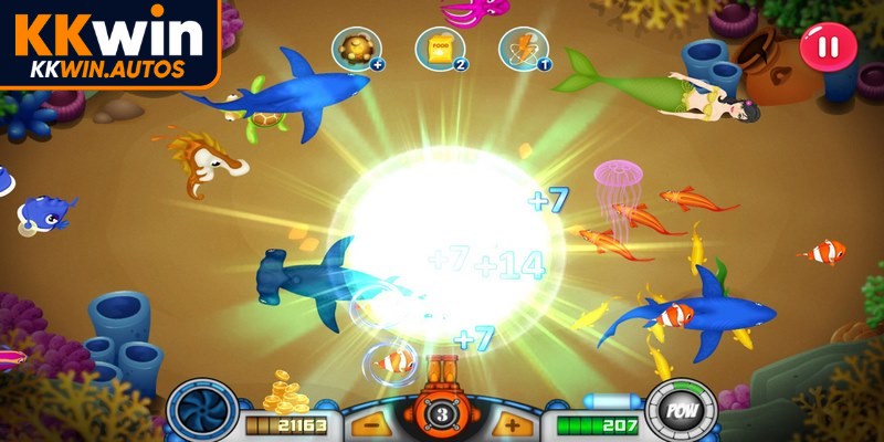 Bắn cá ăn vàng đưa bạn bước vào không gian đại dương sống động