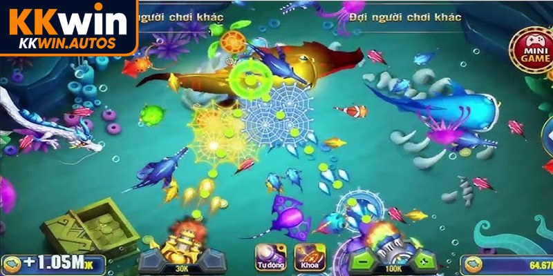 Thành phố san hô nhiều màu sắc tạo nên không gian sinh động